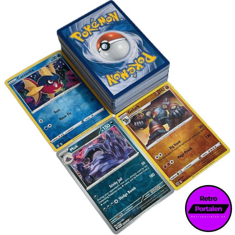 Retroportalen Pok�mon Kort Pakke (100 stk.) (000080)