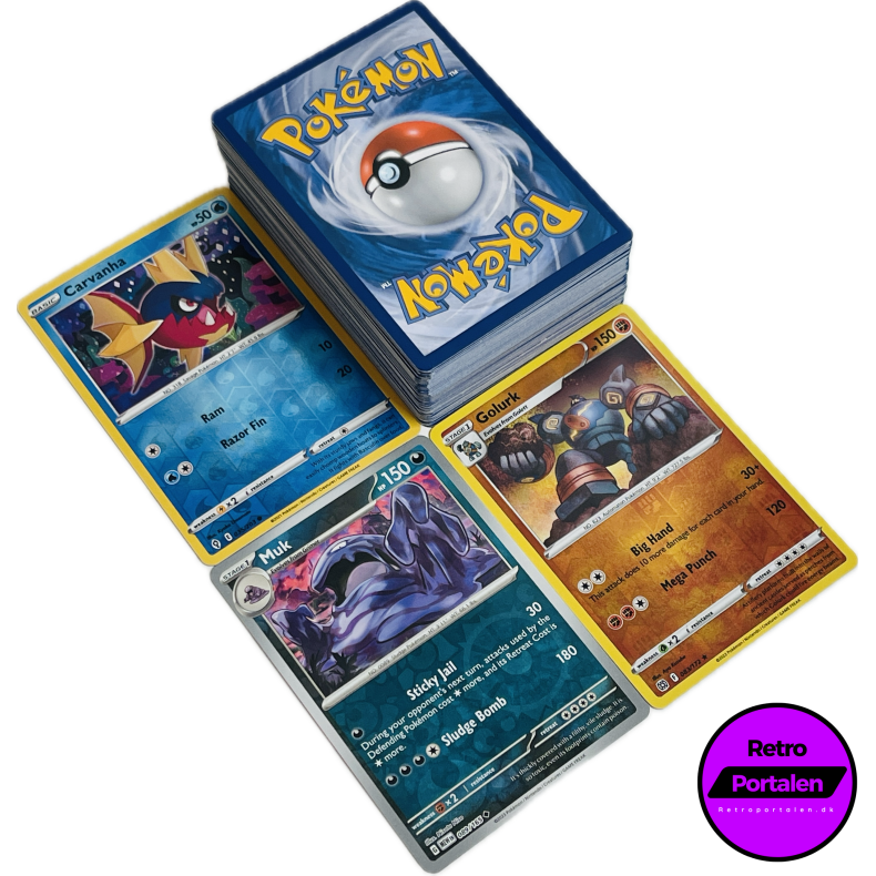 Retroportalen Pokmon Kort Pakke (100 stk.) (000080)