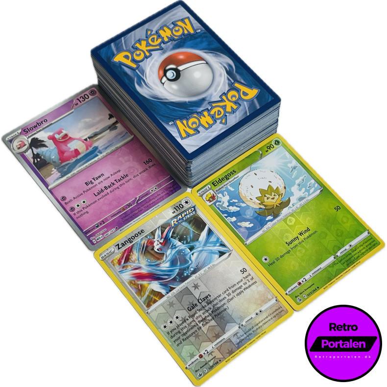 Retroportalen Pok�mon Kort Pakke (100 stk.) (000078)