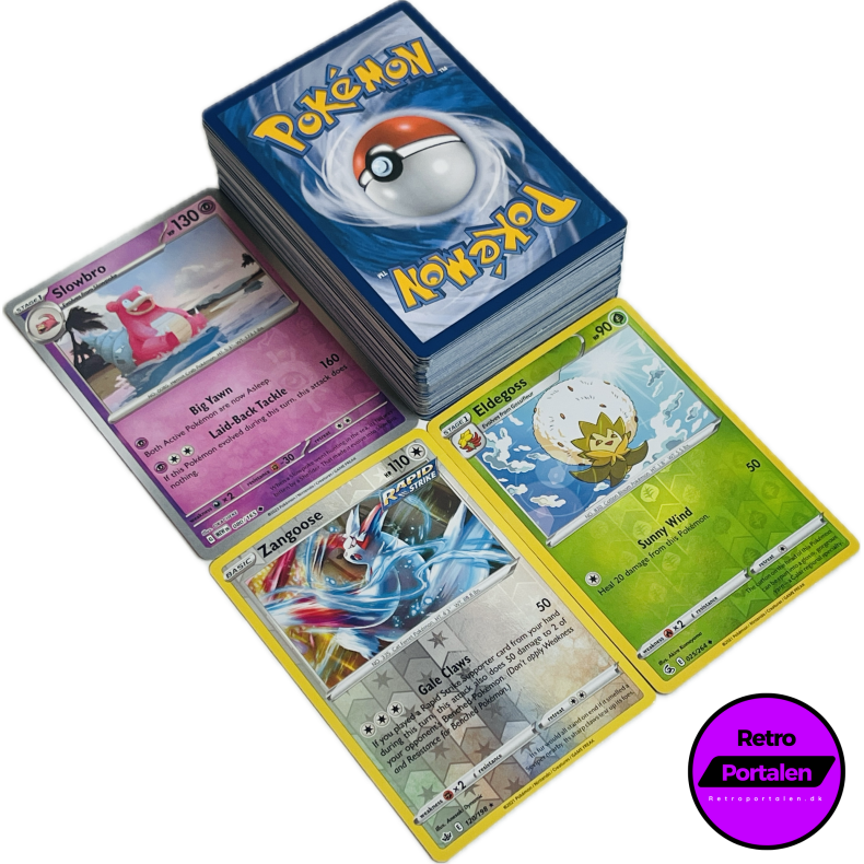 Retroportalen Pokmon Kort Pakke (100 stk.) (000078)