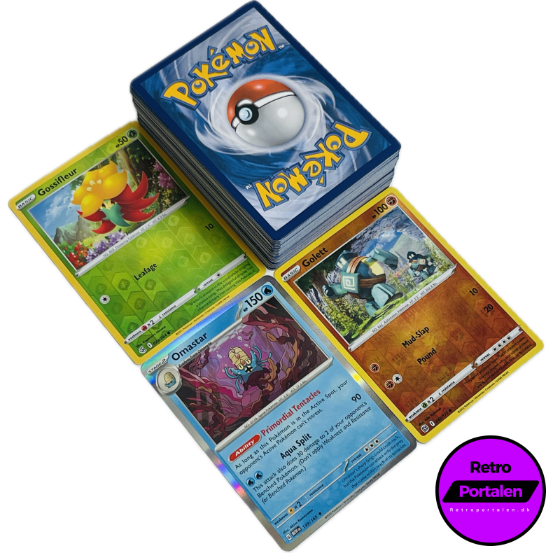 Retroportalen Pok�mon Kort Pakke (100 stk.) (000077)