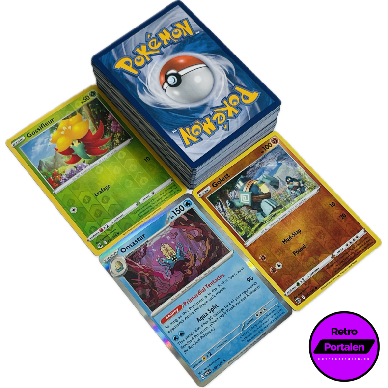 Retroportalen Pokmon Kort Pakke (100 stk.) (000077)