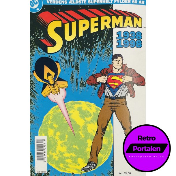 Superman 1938 - 1998 Verdens ldste Superhelt Fylder 60 r