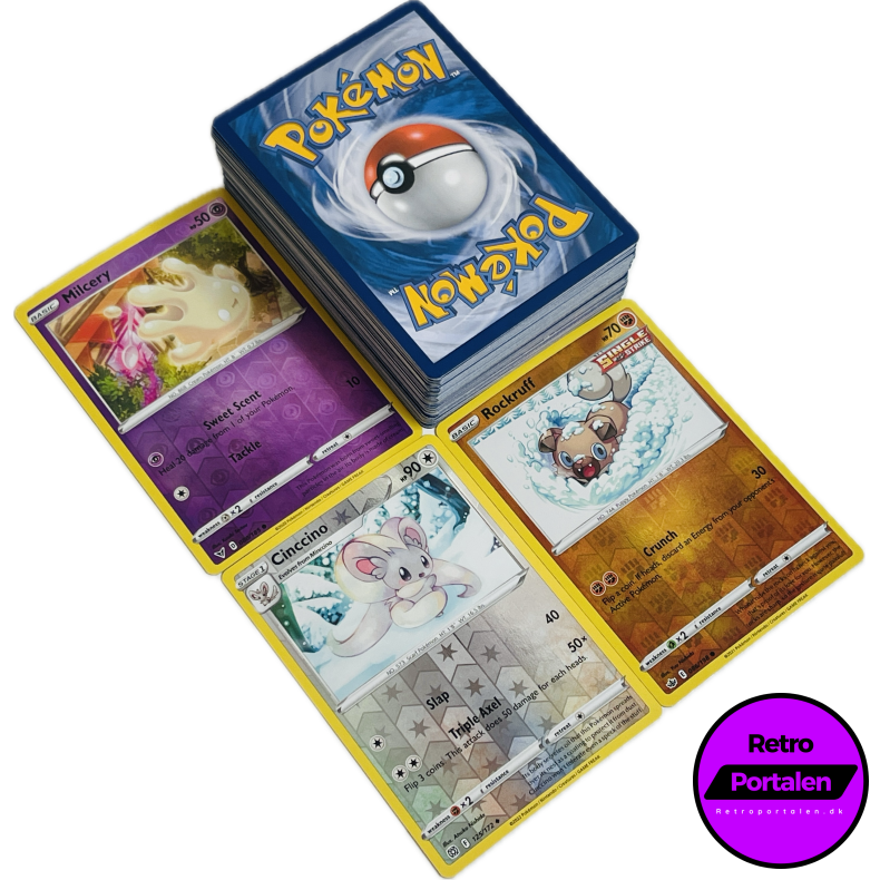 Retroportalen Pok�mon Kort Pakke (100 stk.) (000075)
