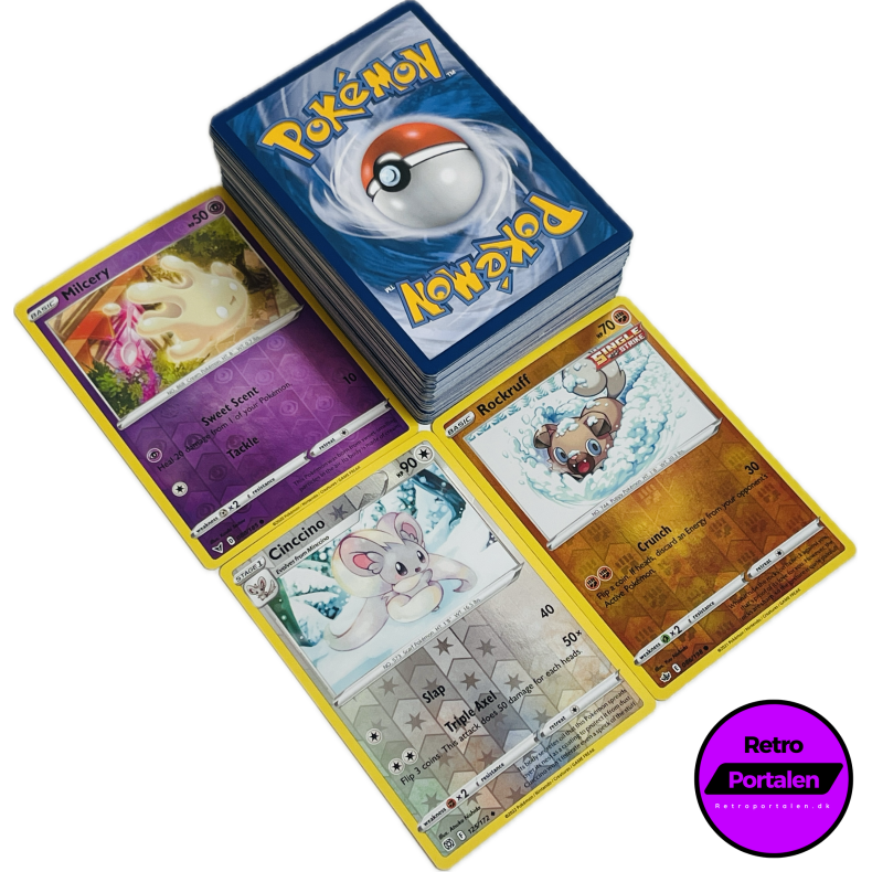 Retroportalen Pokmon Kort Pakke (100 stk.) (000075)