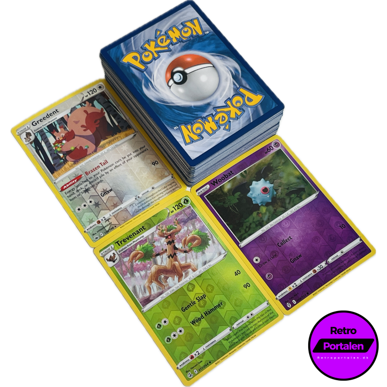 Retroportalen Pokmon Kort Pakke (100 stk.) (000072)