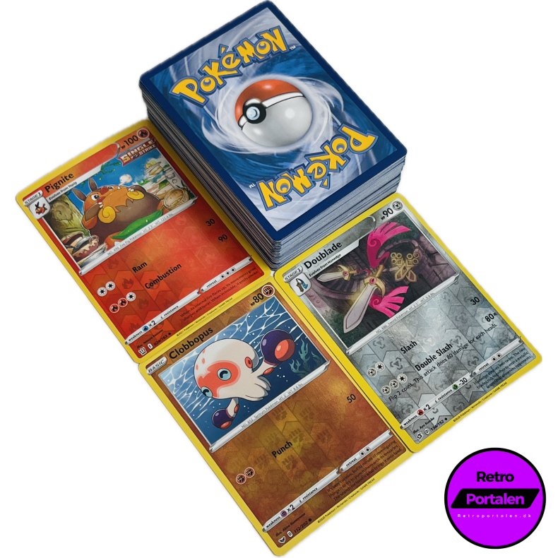 Retroportalen Pokmon Kort Pakke (100 stk.) (000070)