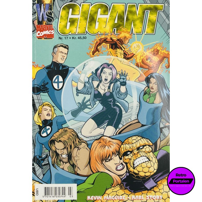 Gigant 2002 Nr. 17 (Marvel Comics) (Dansk) (Tegneserie)