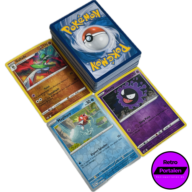 Retroportalen Pok�mon Kort Pakke (100 stk.) (000069)