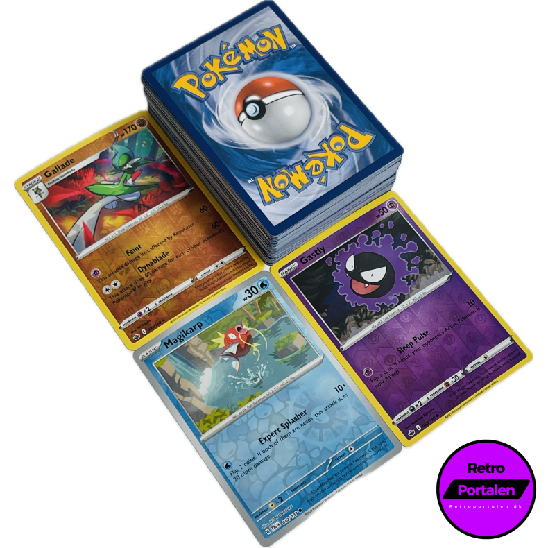 Retroportalen Pokmon Kort Pakke (100 stk.) (000069)