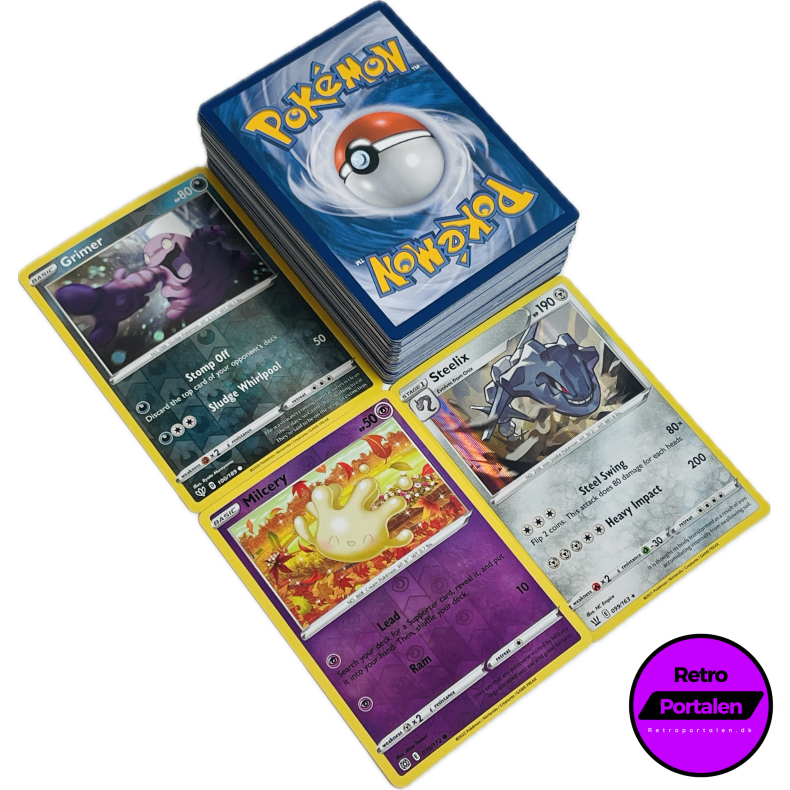 Retroportalen Pokmon Kort Pakke (100 stk.) (000064)