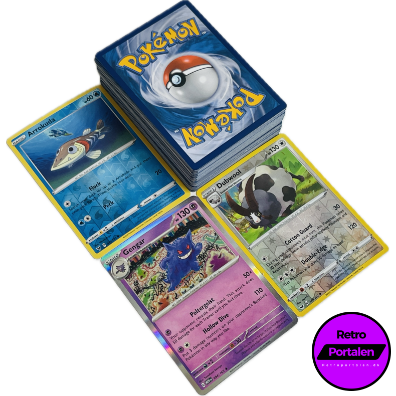 Retroportalen Pok�mon Kort Pakke (100 stk.) (000063)