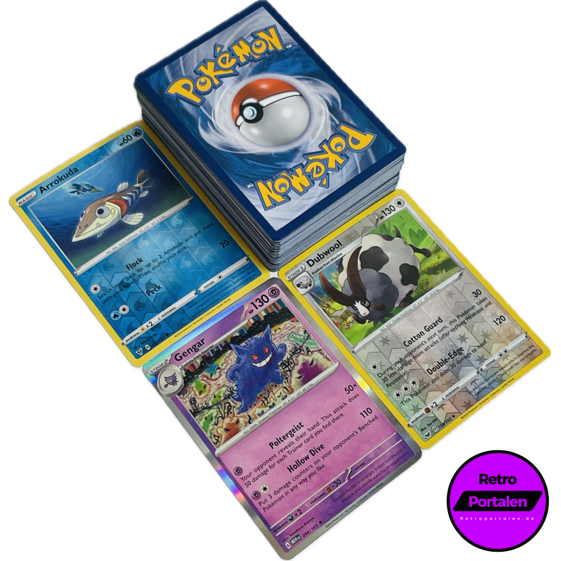 Retroportalen Pokmon Kort Pakke (100 stk.) (000063)