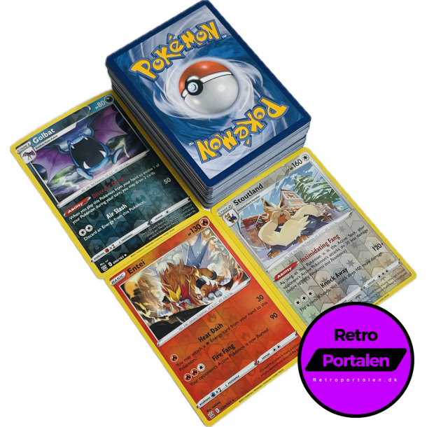 Retroportalen Pokmon Kort Pakke (100 stk.) (000055)
