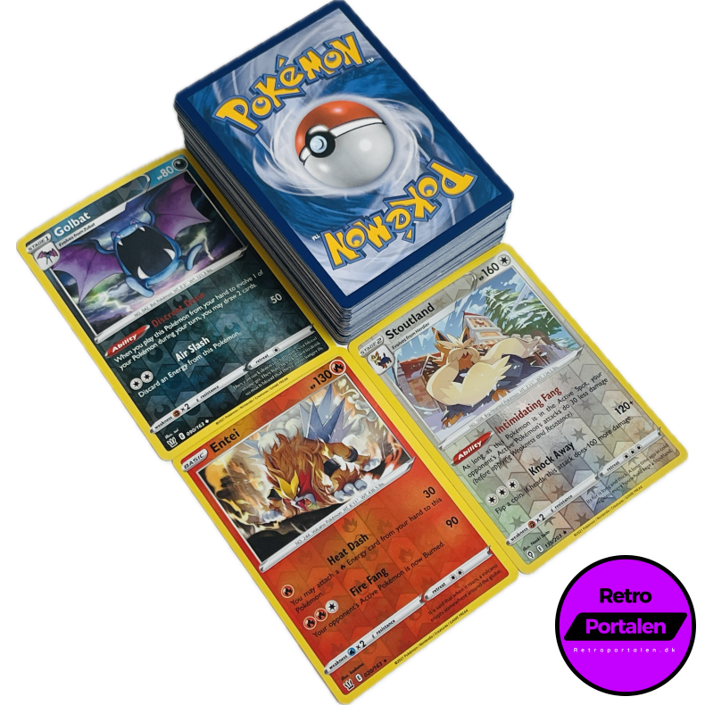 Retroportalen Pok�mon Kort Pakke (100 stk.) (000055)