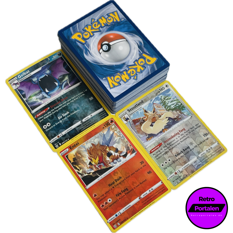 Retroportalen Pokmon Kort Pakke (100 stk.) (000055)