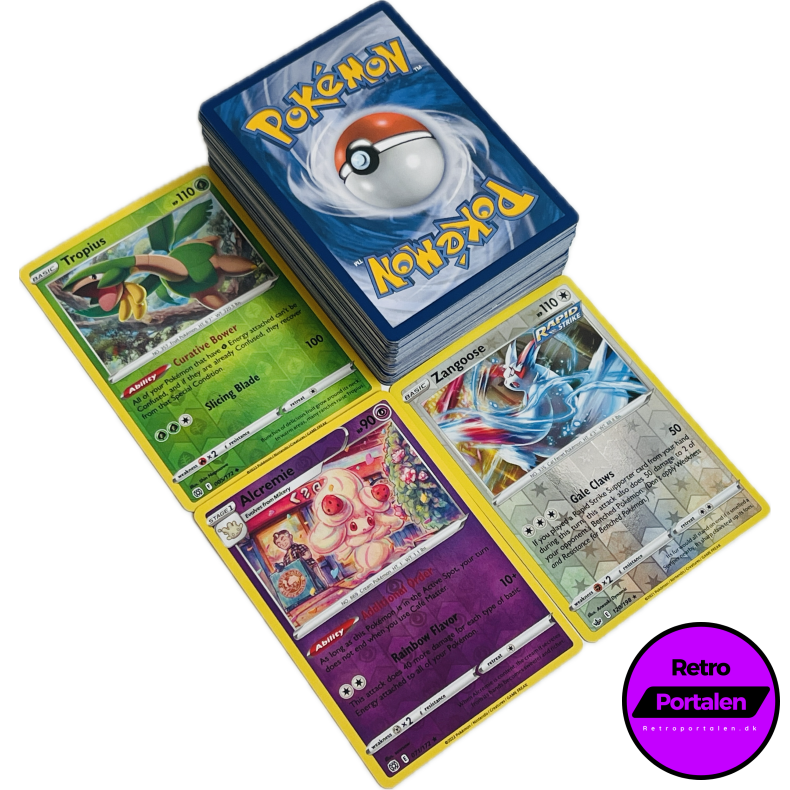 Retroportalen Pok�mon Kort Pakke (100 stk.) (000054)