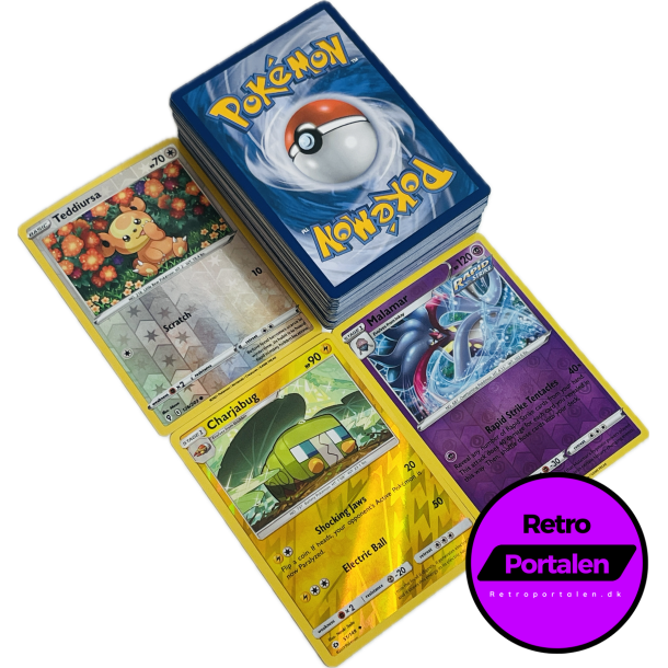 Retroportalen Pokmon Kort Pakke (100 stk.) (000053)