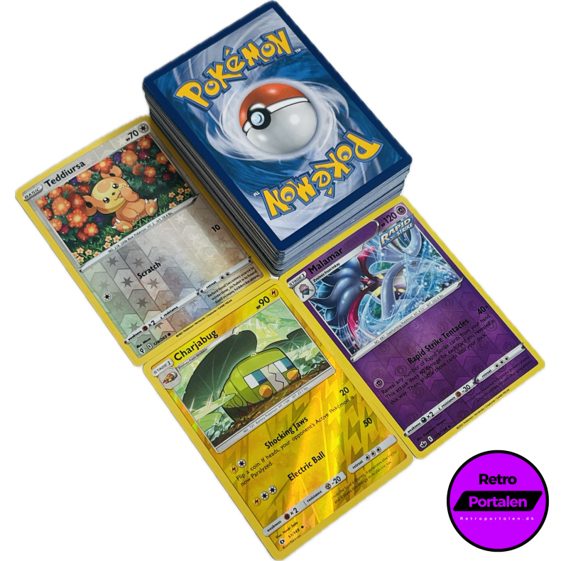 Retroportalen Pokmon Kort Pakke (100 stk.) (000053)