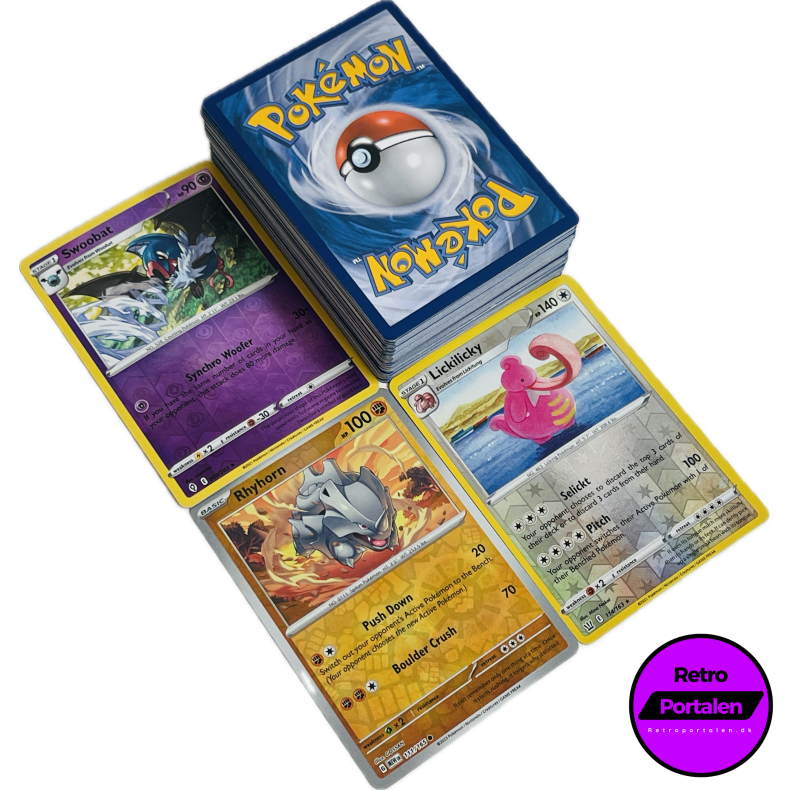 Retroportalen Pokmon Kort Pakke (100 stk.) (000052)