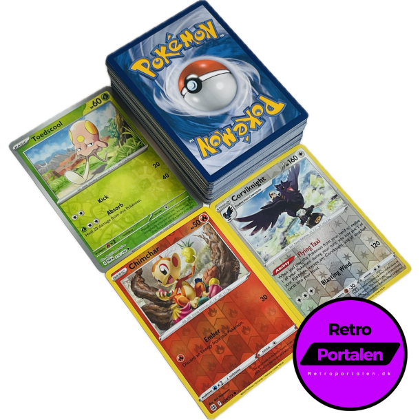 Retroportalen Pokmon Kort Pakke (100 stk.) (000051)