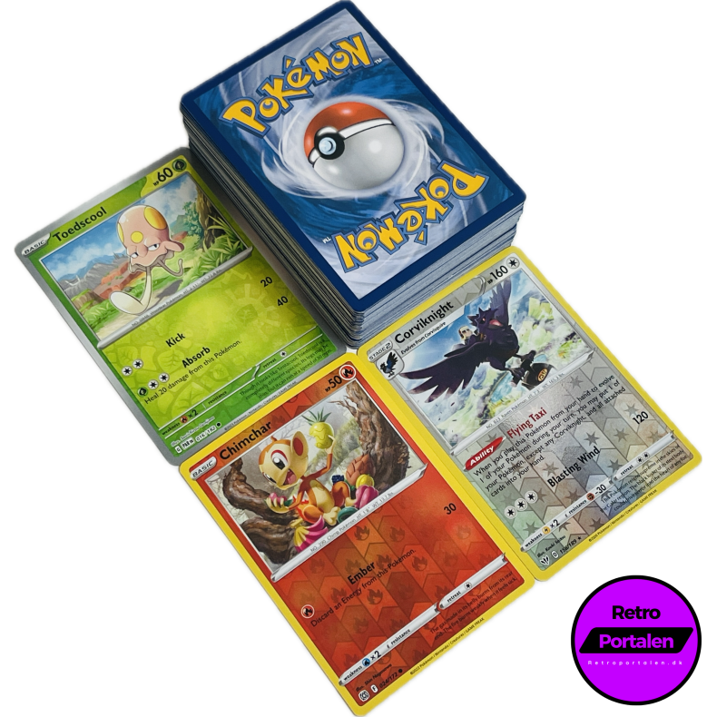 Retroportalen Pokmon Kort Pakke (100 stk.) (000051)