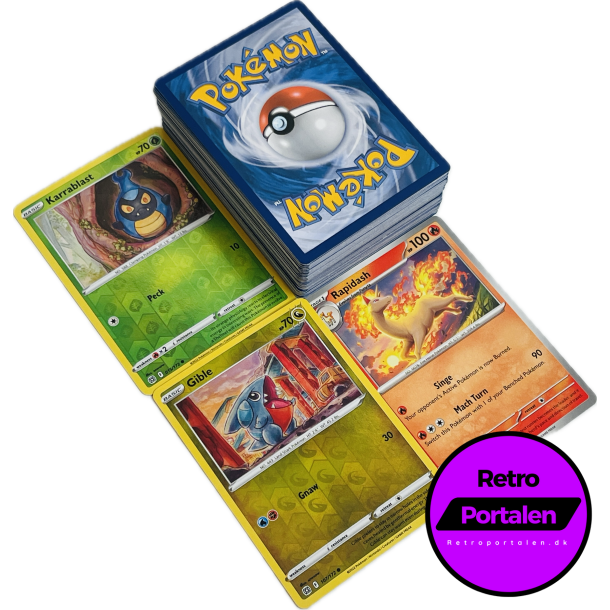 Retroportalen Pokmon Kort Pakke (100 stk.) (000048)