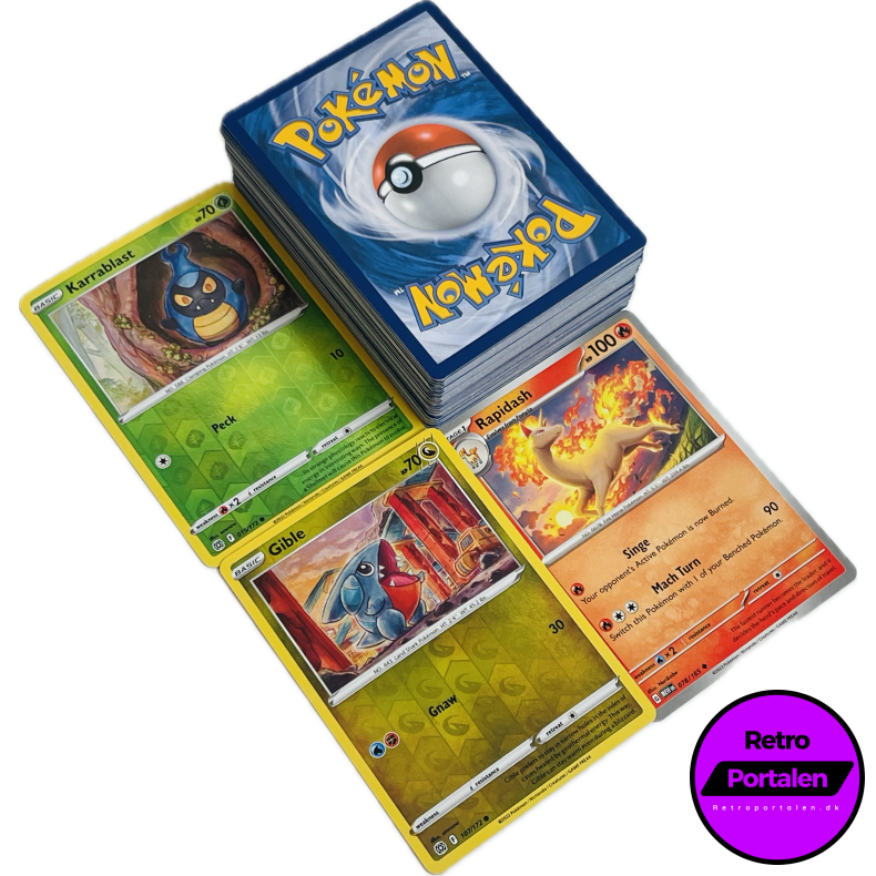 Retroportalen Pok�mon Kort Pakke (100 stk.) (000048)