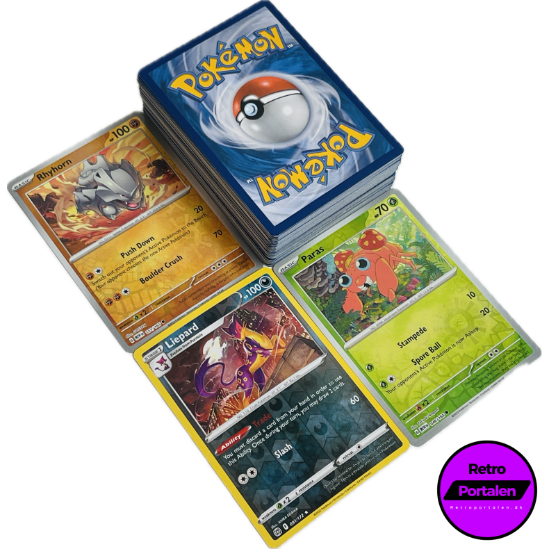 Retroportalen Pokmon Kort Pakke (100 stk.) (000047)