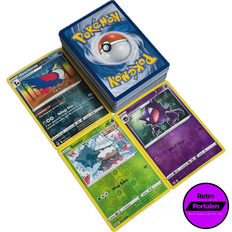 Retroportalen Pok�mon Kort Pakke (100 stk.) (000046)
