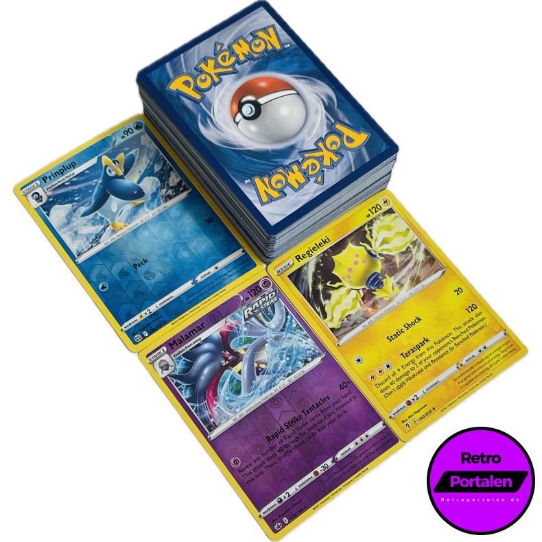 Retroportalen Pok�mon Kort Pakke (100 stk.) (000045)