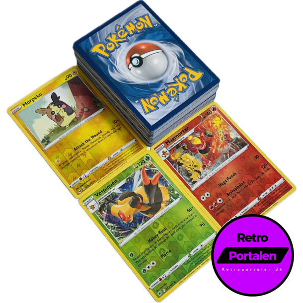 Retroportalen Pokmon Kort Pakke (100 stk.) (000043)