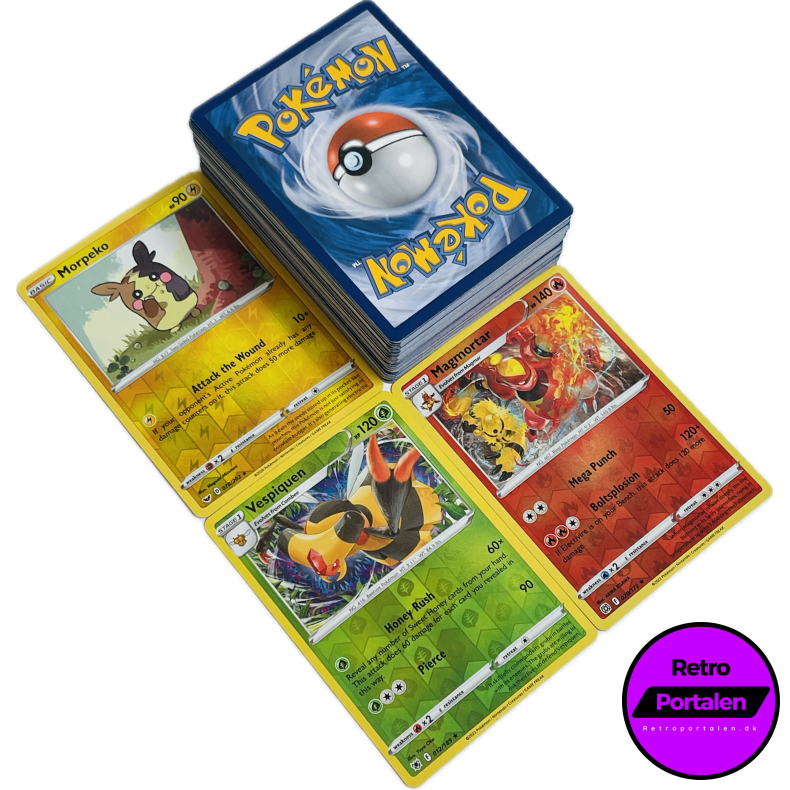 Retroportalen Pok�mon Kort Pakke (100 stk.) (000043)