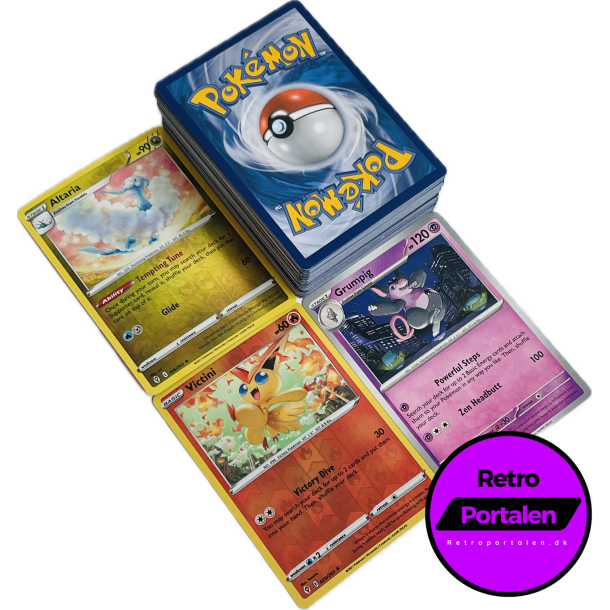 Retroportalen Pokmon Kort Pakke (100 stk.) (000042)