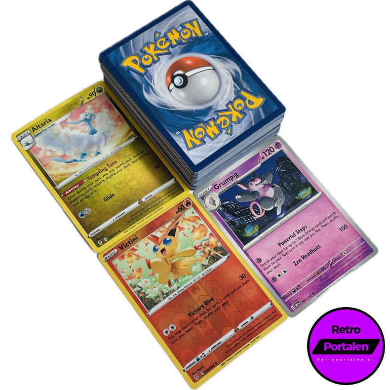 Retroportalen Pok�mon Kort Pakke (100 stk.) (000042)