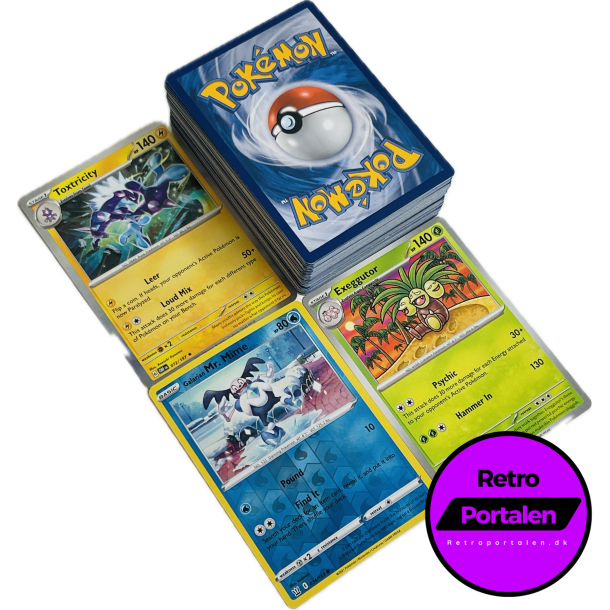 Retroportalen Pokmon Kort Pakke (100 stk.) (000041)