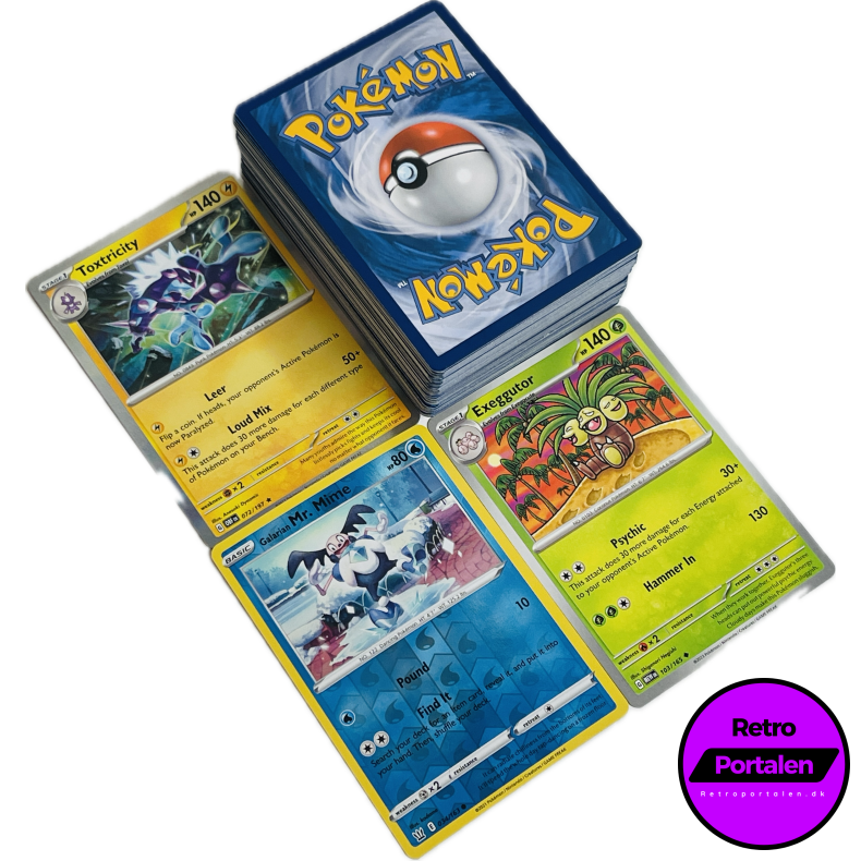 Retroportalen Pok�mon Kort Pakke (100 stk.) (000041)