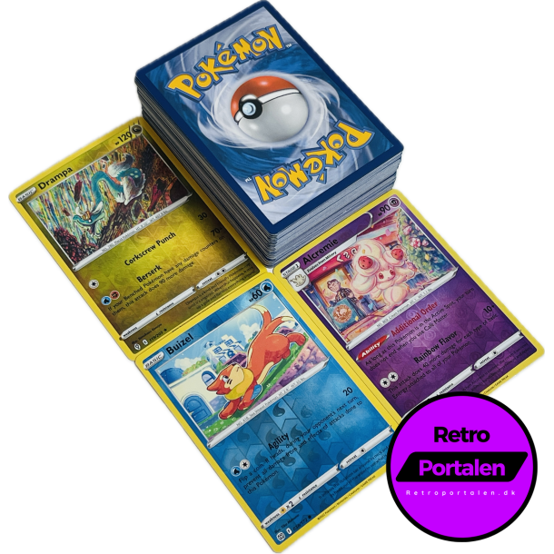 Retroportalen Pokmon Kort Pakke (100 stk.) (000040)