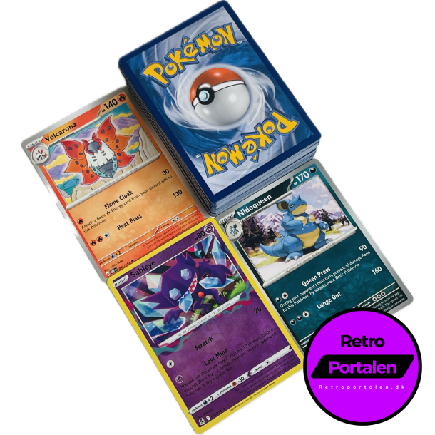 Retroportalen Pokmon Kort Pakke (100 stk.) (000039)