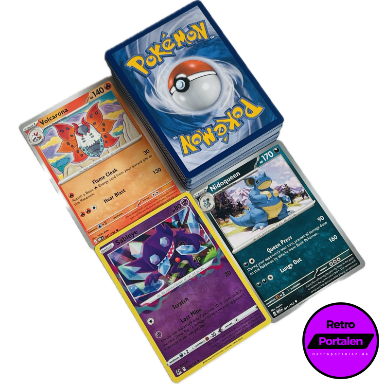 Retroportalen Pok�mon Kort Pakke (100 stk.) (000039)