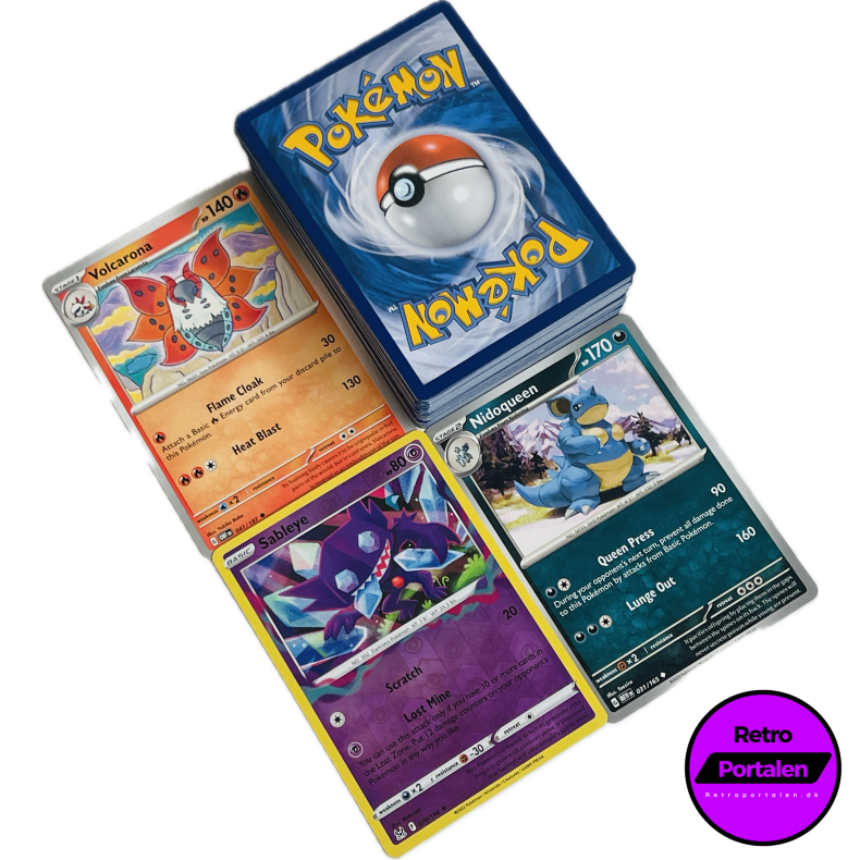 Retroportalen Pokmon Kort Pakke (100 stk.) (000039)