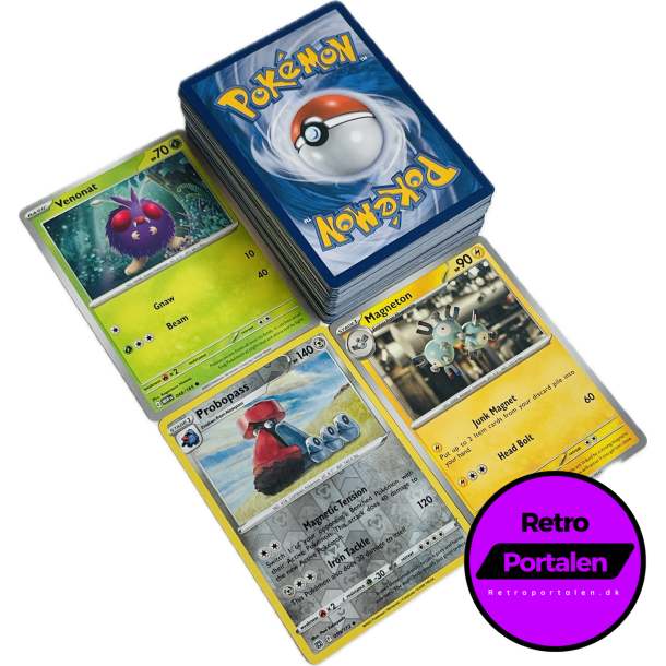 Retroportalen Pokmon Kort Pakke (100 stk.) (000037)