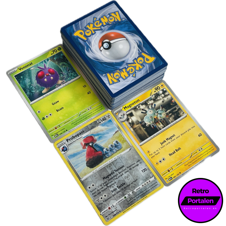 Retroportalen Pok�mon Kort Pakke (100 stk.) (000037)
