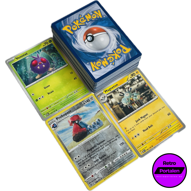 Retroportalen Pokmon Kort Pakke (100 stk.) (000037)