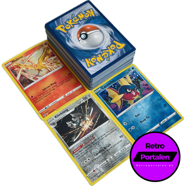 Retroportalen Pokmon Kort Pakke (100 stk.) (000036)