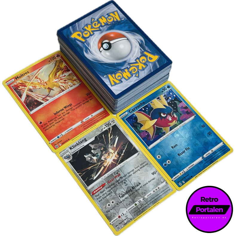 Retroportalen Pok�mon Kort Pakke (100 stk.) (000036)