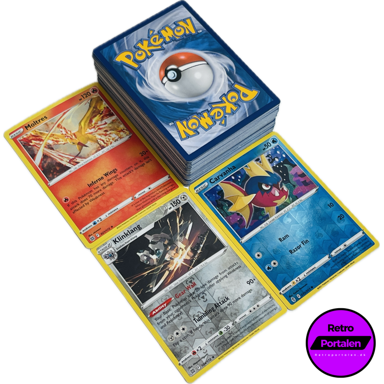 Retroportalen Pokmon Kort Pakke (100 stk.) (000036)