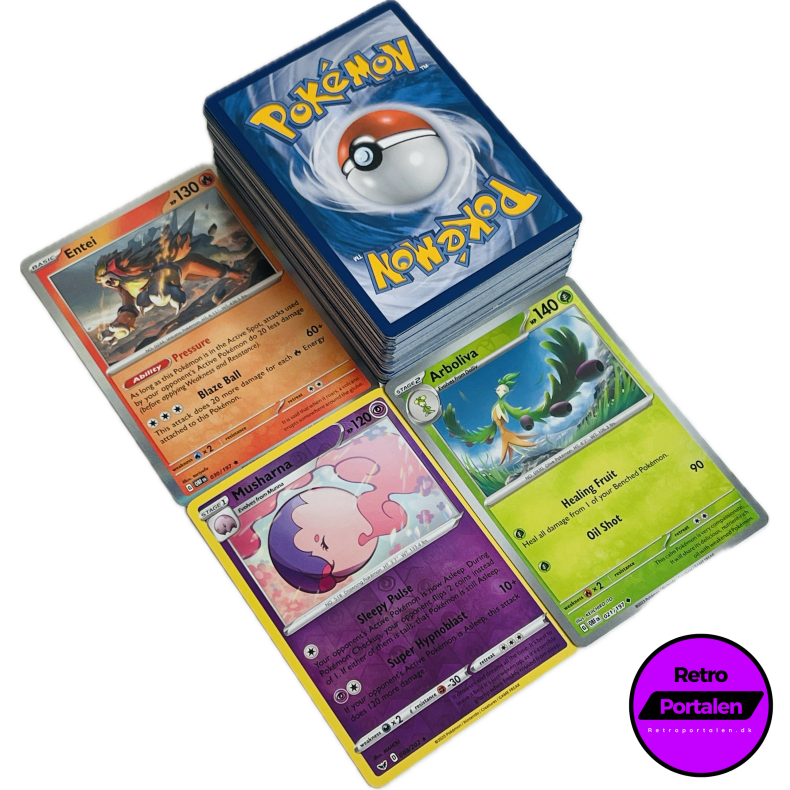Retroportalen Pokmon Kort Pakke (100 stk.) (000035)