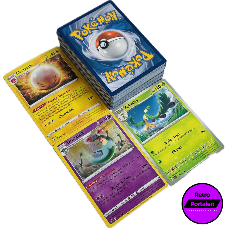 Retroportalen Pokmon Kort Pakke (100 stk.) (000034)