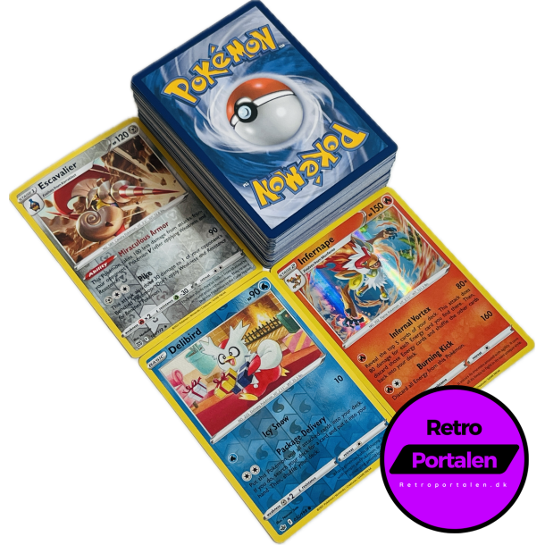 Retroportalen Pokmon Kort Pakke (100 stk.) (000033)